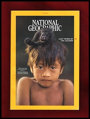 National Geographic Magazine - October, 2018. Last Tribes of the Amazon; Jellyfish; Iran's Nomads...