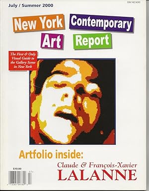 New York Contemporary Art Report July / Summer 2000. Artfolio inside: Claude & Francois-Xavier La...