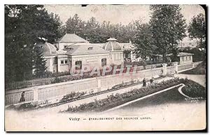 Carte Postale Ancienne Vichy Etablissement Des Sources Lardy