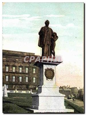 Carte Postale Ancienne Nugent statue Liverpool