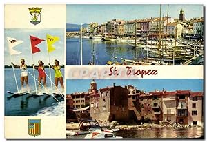 Carte Postale Moderne La Cote d'Azur Saint Tropez Le Port La Ponche