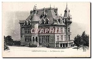 Carte Postale Ancienne Sassenage Le Château des Cotes