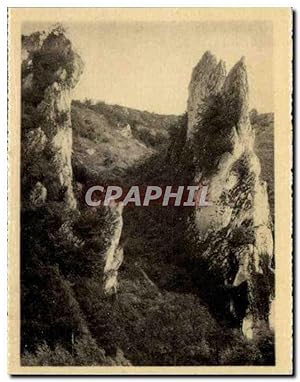 Carte Postale Ancienne Waulsort Les Rochers