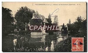 Carte Postale Ancienne Villeperdue Château de Boisbonnard