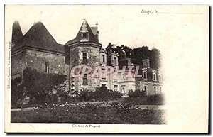 Carte Postale Ancienne Bauge Château de Parpace
