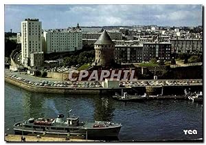 Carte Postale Moderne En Bretagne Brest Grand Port de Guerre Tour Tanguy
