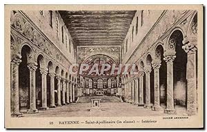 Carte Postale Ancienne Ravenne Saint Apollinaire Intérieur