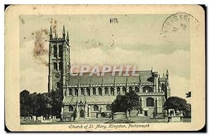 Carte Postale Ancienne Church of St Mary Kingston Portsmouth