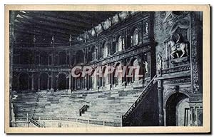 Carte Postale Ancienne Parma Teatro Farnese Interno
