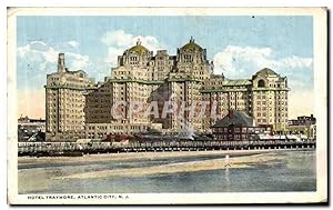 Carte Postale Ancienne Hôtel Traymore Atlantic City
