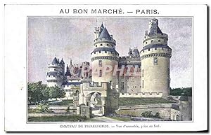 Carte Postale Ancienne Paris Au Bon Marche