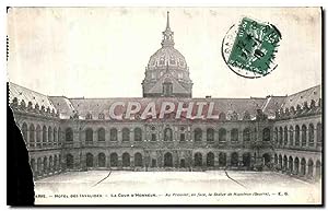 Carte Postale Ancienne Paris L'Hôtel des Invalides La Cour D'Honneur