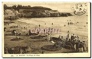 Carte Postale Ancienne Royan La Plage du Chay