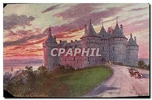 Carte Postale Ancienne Château De Chaumont