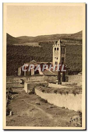 Carte Postale Ancienne Prats De Mollo L'Eglise