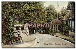 Carte Postale Ancienne Chine Hollow Shanklin Isle of Wight