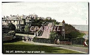 Carte Postale Ancienne The lift Shanklin Isle of Wight