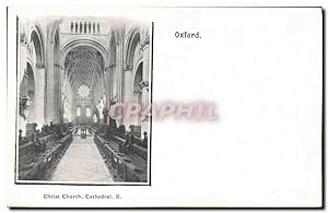 Carte Postale Ancienne Oxford Christ Church Cathedral