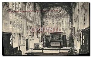 Carte Postale Ancienne Holy Trinity Chruch Intérieur Stratford on Avon