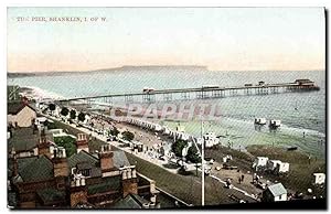 Carte Postale Ancienne The Pier Shanklin Isle of Wight
