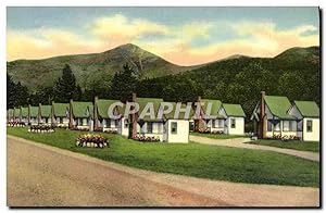 Carte Postale Ancienne English village East indian Head White Mountains New Hampshire (carte toîlee)
