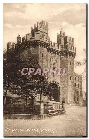 Carte Postale Ancienne Lancaster Castle Gateway