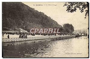 Carte Postale Ancienne Quimper Le Mont Frugy
