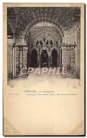 Carte Postale Ancienne Cordoba La Mezquita