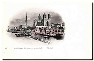 Carte Postale Ancienne Marseille La Tourelle et la Cathédrale