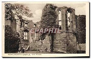 Carte Postale Ancienne Kenilworth Castle Oriel Window