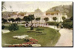 Carte Postale Ancienne Princes Garden Pavilion Torquay