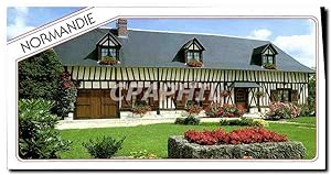 Carte Postale Moderne Maison normande Normandie