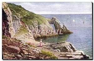 Carte Postale Ancienne The Natural Arch Torquay