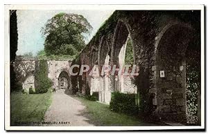 Carte Postale Ancienne Romsey Abbey The Cloisters