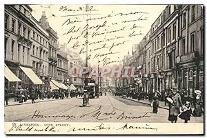 Carte Postale Ancienne Liverpool Lord Street