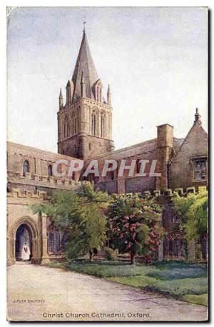 Carte Postale Ancienne Christ Church Cathedral Oxford