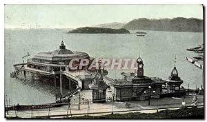 Carte Postale Ancienne Plymouth Promenade Pier