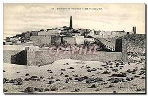 Carte Postale Ancienne Algerie Environs de Ghardaia Beni Isguen