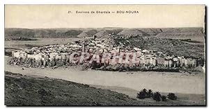 Carte Postale Ancienne Algerie Environs de Ghardaia Bou Noura