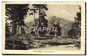 Carte Postale Ancienne Corse Col de Vergio