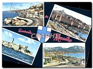Carte Postale Moderne Marseille Reflets De Provence