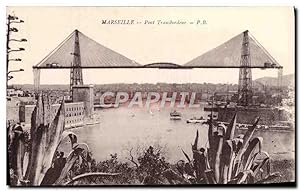 Carte Postale Ancienne Marseille Pont Transbordeur