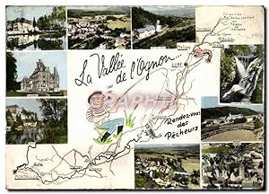 Carte Postale Moderne La Vallée De L'Ognon Peche pecheur Ecrevisse