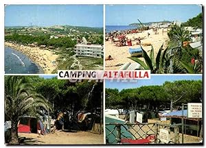 Carte Postale Moderne Camping Altafulla Tarragona
