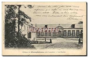Carte Postale Ancienne Champlatreux Pres Luzarches Les Ecuries