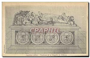 Carte Postale Ancienne Lapalisse Tombeau De La Chapelle Du Château
