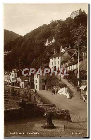 Carte Postale Ancienne Mars Hill Lynmouth