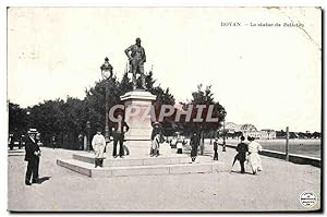 Carte Postale Ancienne Royan La Statue de Pelletan