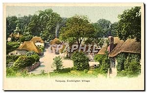 Carte Postale Ancienne Torquay Cockington Village