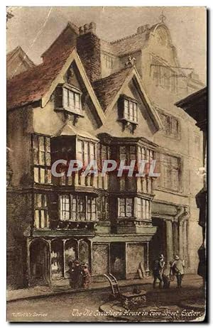Carte Postale Ancienne The Cavaliers House in fore Street Exeter